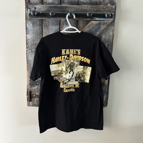 Men's 2009 Harley Davidson Kanes Kelowna, BC Grand Opening T-Shirt - Picture 2 of 4